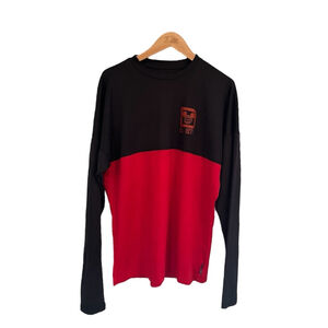 Disney Parks Spirit Jersey Performance Polyester Black Red Unisex Size Small